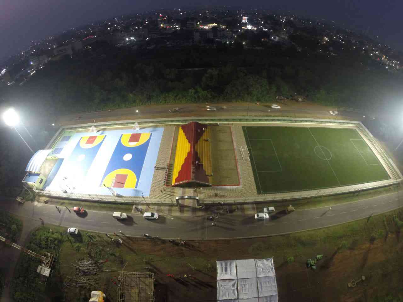 लगभग डेढ़ करोड़ के लागत से बना स्टेडियम का उद्घाटन करेंगे आज मुख्यमंत्री भूपेश बघेल....