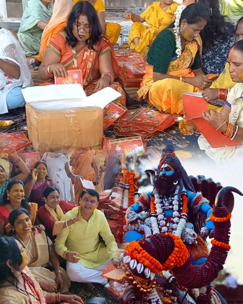 भिलाई में भोले बाबा की बारात: दुर्ग-भिलाई के अलावा प्रदेशभर के लोगों को किया जाएगा आमंत्रित, महिलाओं ने कार्ड में अक्षत लगाना शुरू किया