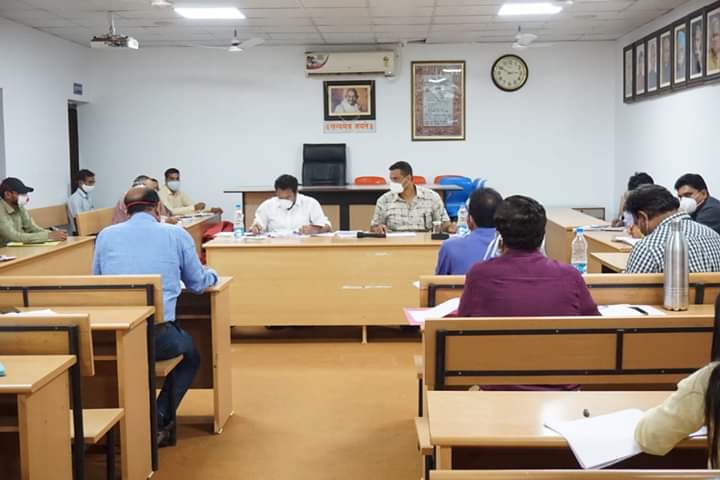 राष्ट्रीय शहरी आजीविका मिशन के कार्यों से महापौर असंतुष्ट। 
