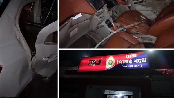 दुर्ग भिलाई में रफ्तार का कहर, सड़क हादसे में दो लोगों की मौत