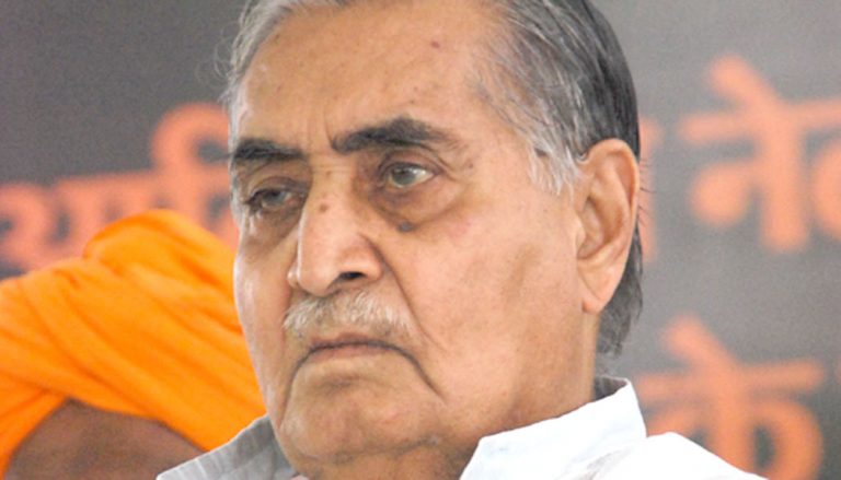 मध्यप्रदेश के पूर्व मुख्यमंत्री कैलाश जोशी का 91 वर्ष की आयु में निधन