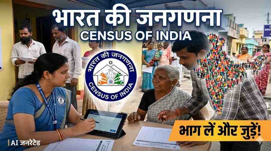छत्तीसगढ़ में 1 मई से जनगणना का पहला चरण, 33 सवालों के जवाब देने होंगे; 16 अप्रैल से ऑनलाइन सुविधा