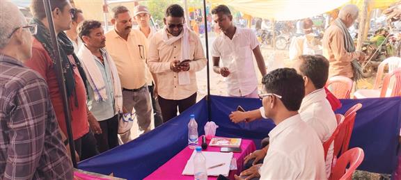 कवर्धा विधानसभा के बैजलपुर में लगा जोगी सदस्यता कैम्प 
