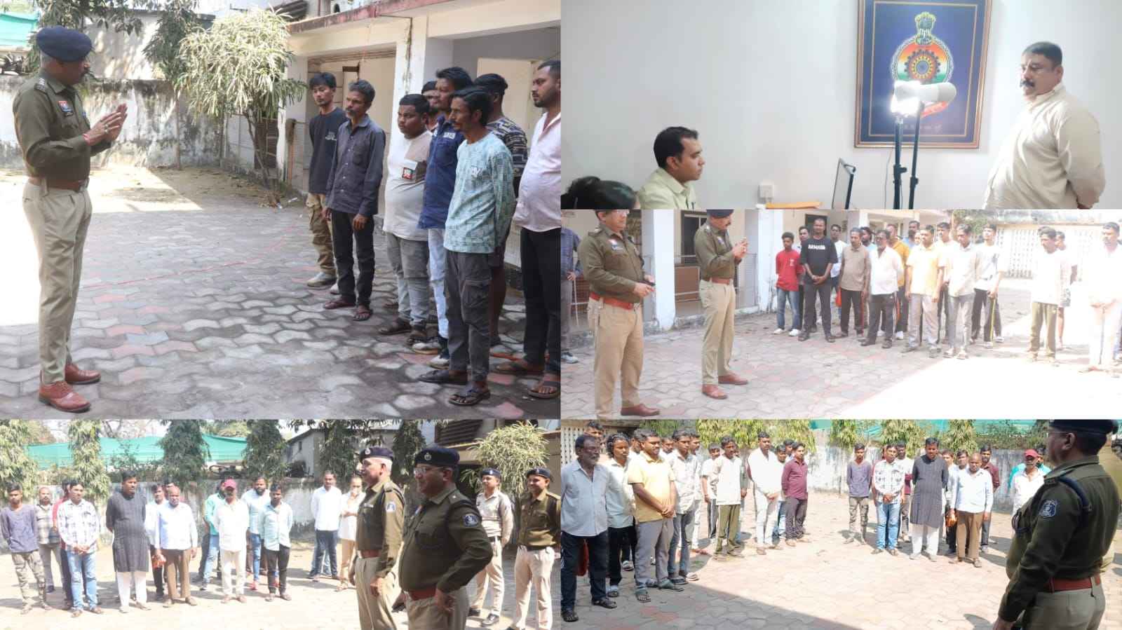 होली से पहले दुर्ग पुलिस सख्त, 68 बदमाशों का फिंगरप्रिंट सत्यापन