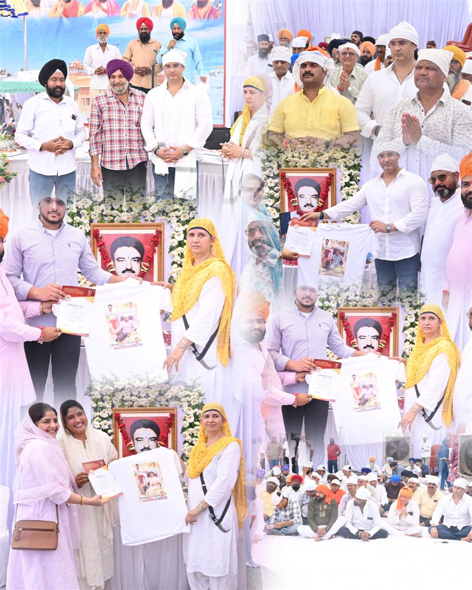 स्वर्गीय वीरा सिंह की पांचवी पुण्यतिथि पर खुर्सीपार के गुरुद्वारा को सप्रेम भेट किया 15 किलो वाट का सोलर बिजली पैनल और 500 लीटर आरो वाटर कूलर...