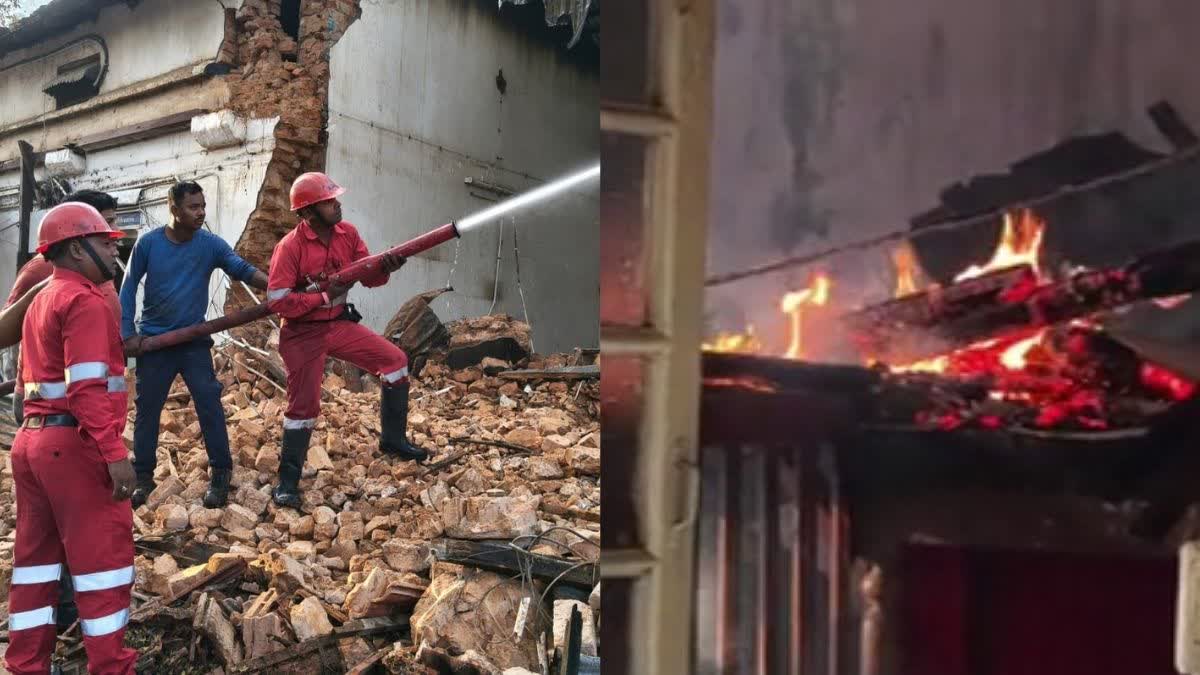 बलौदाबाजार तहसील दफ्तर में भीषण आग, समय रहते सुरक्षित निकाले गए राजस्व रिकॉर्ड