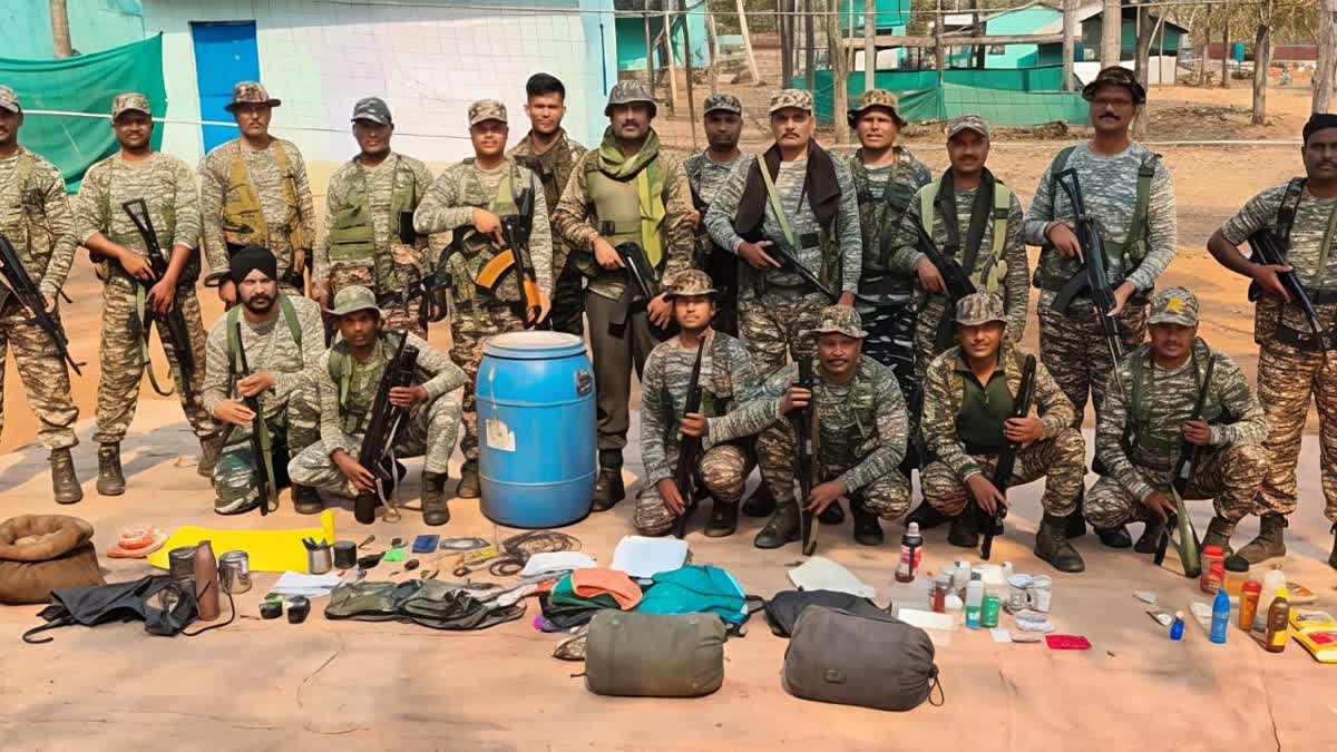 सुकमा में नक्सलियों का बड़ा डंप बरामद, 18 किलो अमोनियम नाइट्रेट समेत विस्फोटक सामग्री जब्त