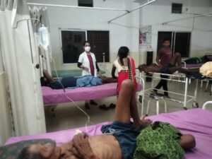 कोटा में तिजवा कार्यक्रम में शामिल 15 लोग बीमार, 5 बिलासपुर रेफर
