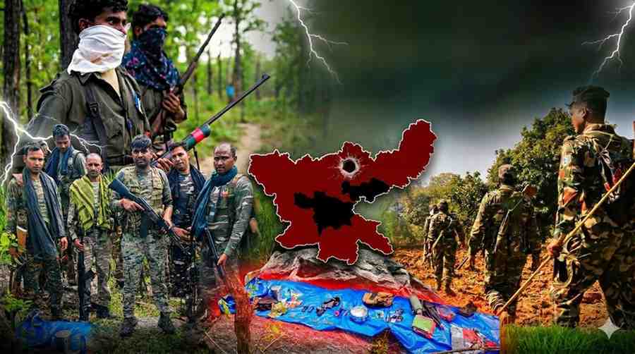 नक्सलवाद के खात्मे की डेडलाइन खत्म: झारखंड में अंतिम चरण में अभियान, सारंडा बना आखिरी गढ़