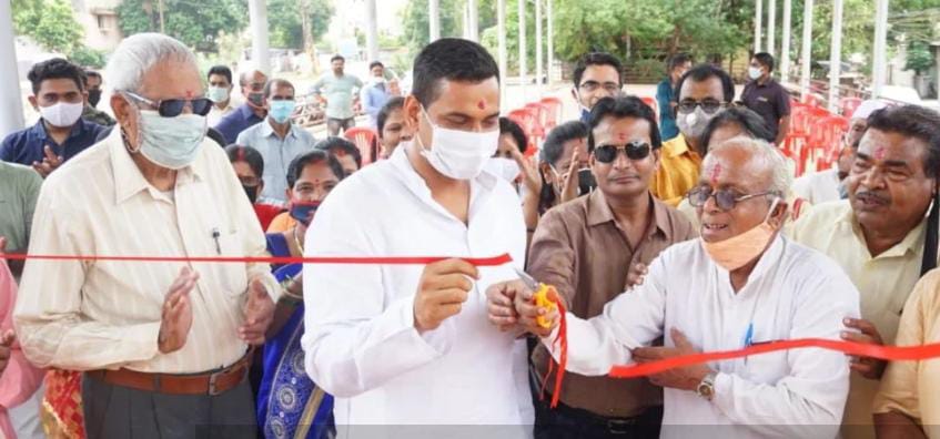 30 लाख की लागत से बने 3 डोम शेड का भिलाईं महापौर ने किया लोकार्पण जिसका लाभ सांस्कृतिक , धर्मिक और सामाजिक आयोजन में मिलेगा । 