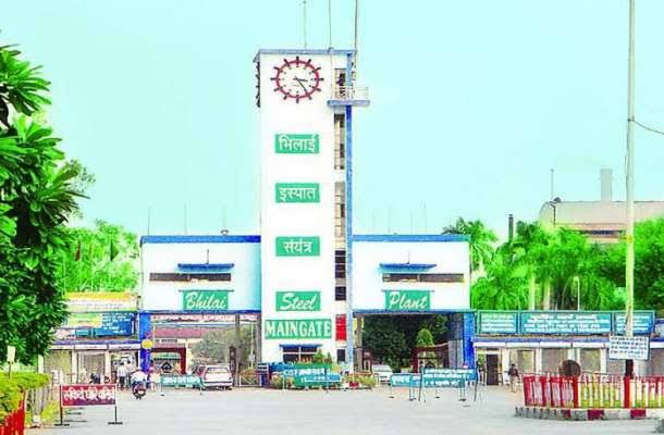 बीएसपी में क्रेन का बकेट गिरने से हुई श्रमिक की मौत